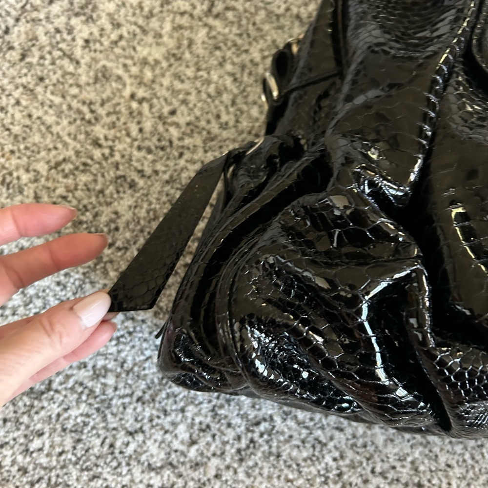 Lockheart Python Juliette Satchel - image 4